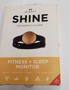 Misfit Activity and Sleep Monitor Black NWOT